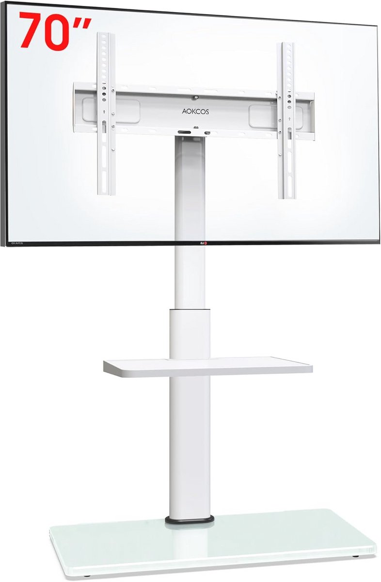 Verstelbare TV Stand voor 32-70 inch TV's met Draaifunctie en Hoogteverstelling