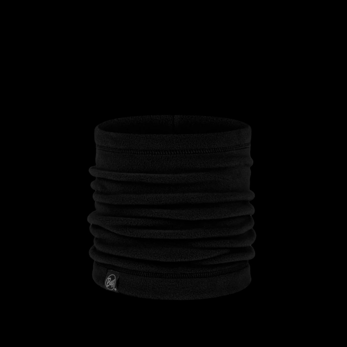 Buff Polar Nekwarmer Kinderen Solid One Zwart