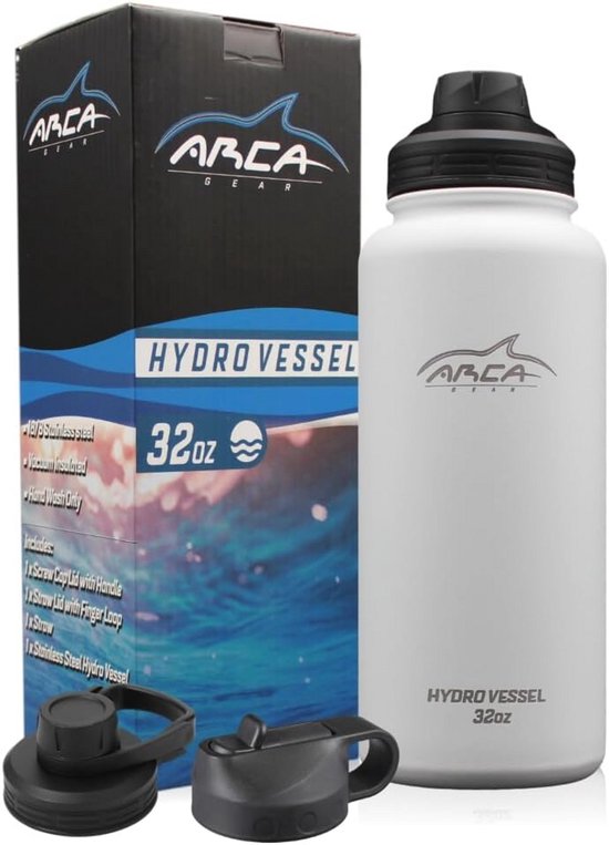 950 ml geïsoleerde roestvrijstalen waterfles voor sport sportschool reizen klimmen