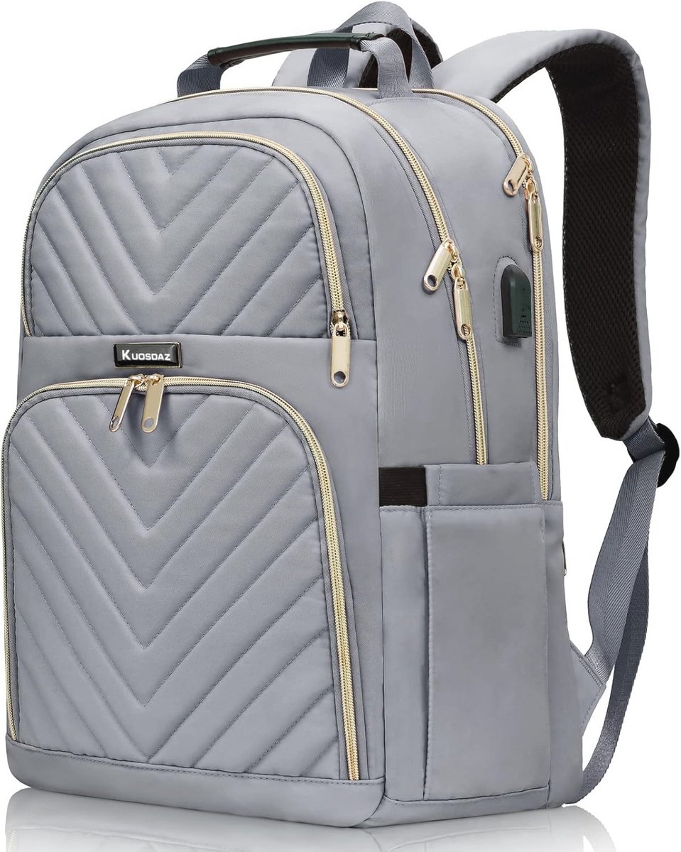Modieuze dames laptoprugzak - 43,8 cm