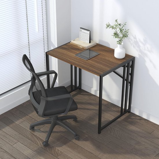 Inklapbaar Bureau 83 cm - Ruimtebesparend Schrijftafel voor Thuis en Camping — afbeelding 3