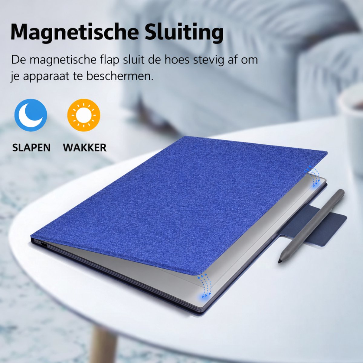 GOKEN Leather Folio Case For Honor 90 Lite, Magnetic Closure Full Protection Book Style Wallet Flip Cover With Kickstand And Card Slots Pu Tpu Case Phone Shell Black Price In Dubai Uae 211016947 - View #7