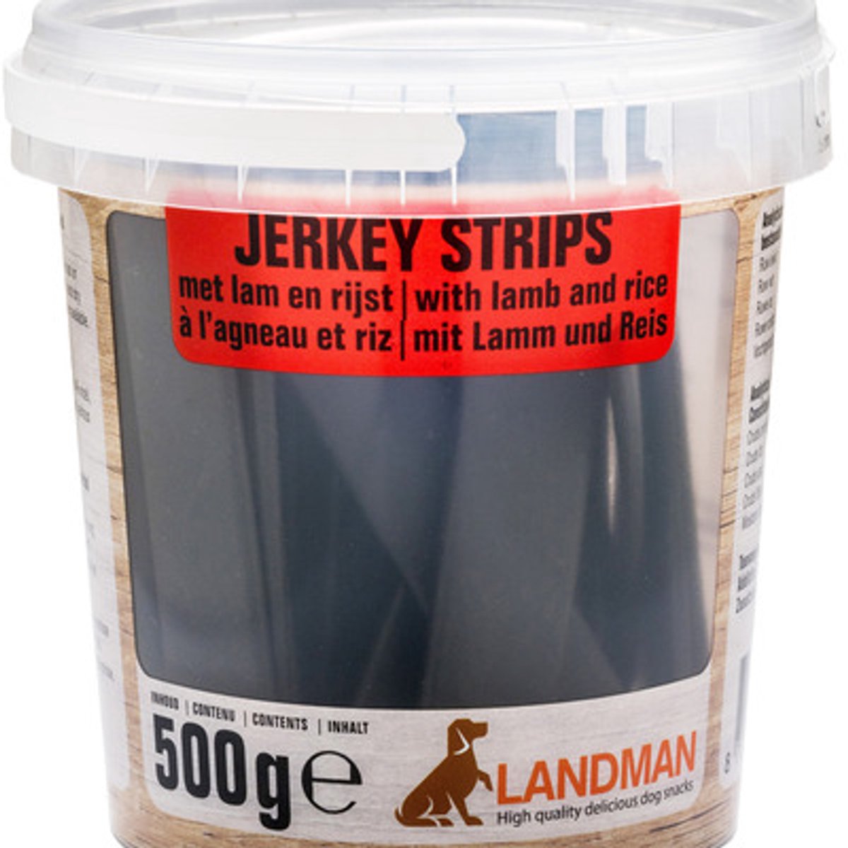 Landman Lamb & Rice Strips USA (500gr) - Hondensnacks - Hondensnoepjes - Hondenkoekjes