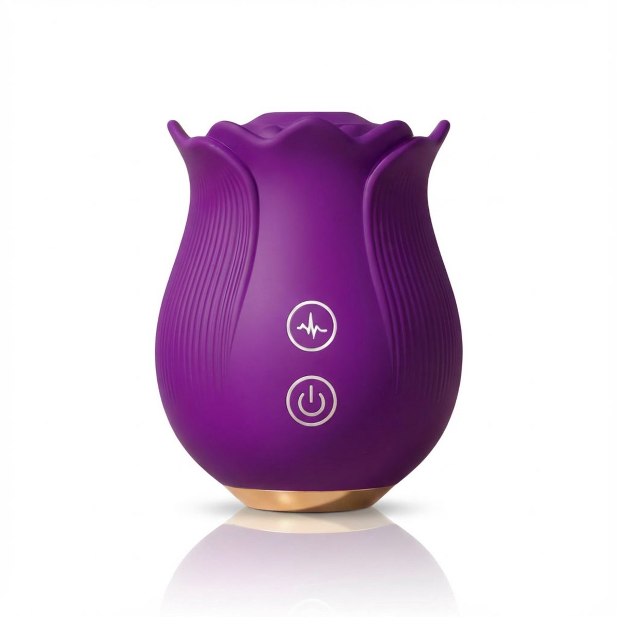 SF Toys – Roos Vibrator paars - 12 Zuigstanden - Clitoris Stimulator - Waterdicht - USB Oplaadbaar - Siliconen - Beschikbaar in 3 kleuren