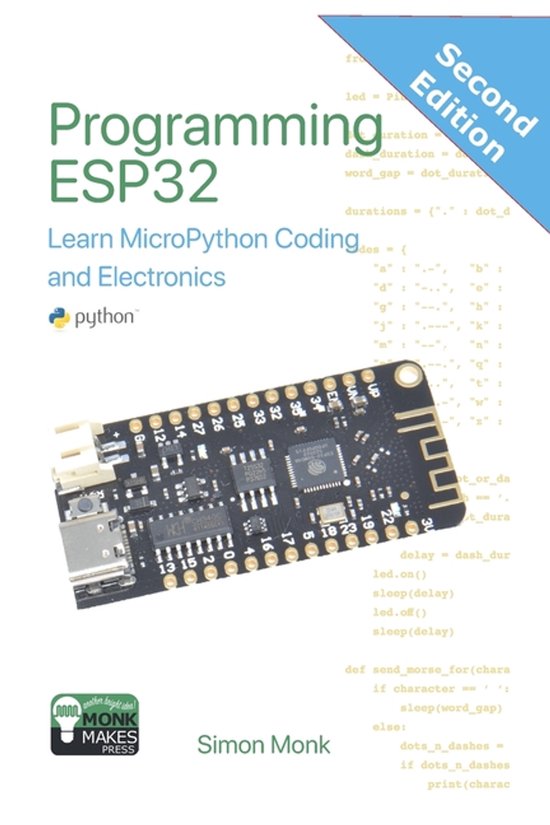Monkmakes Embedded Programming- Programming ESP32 - cover