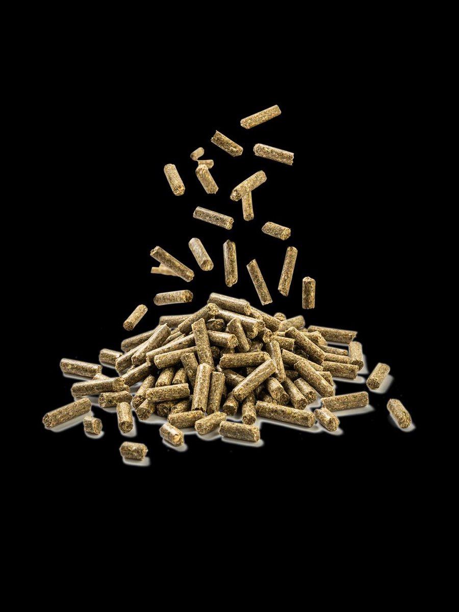 Paardenvoer 20kg Pellet - Licht Verteerbaar Veulen- en Merrievoer met Hoog Voedingsgehalte, Optimale Melkproductie en Ondersteuning voor Gezonde Groei van Drachtige en Zogende Merries