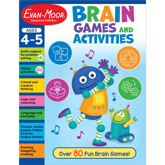 Brain Games and Activities- Brain Games and Activities, Ages ... - cover