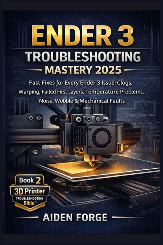 3D Printer Troubleshooting Bible(tm)- Ender 3 Troubleshootin ... - cover