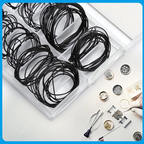 Watch Sealing Rings Sealing Rings Set - 200 Pieces - O Rings - Waterproof Rubber Seal ...