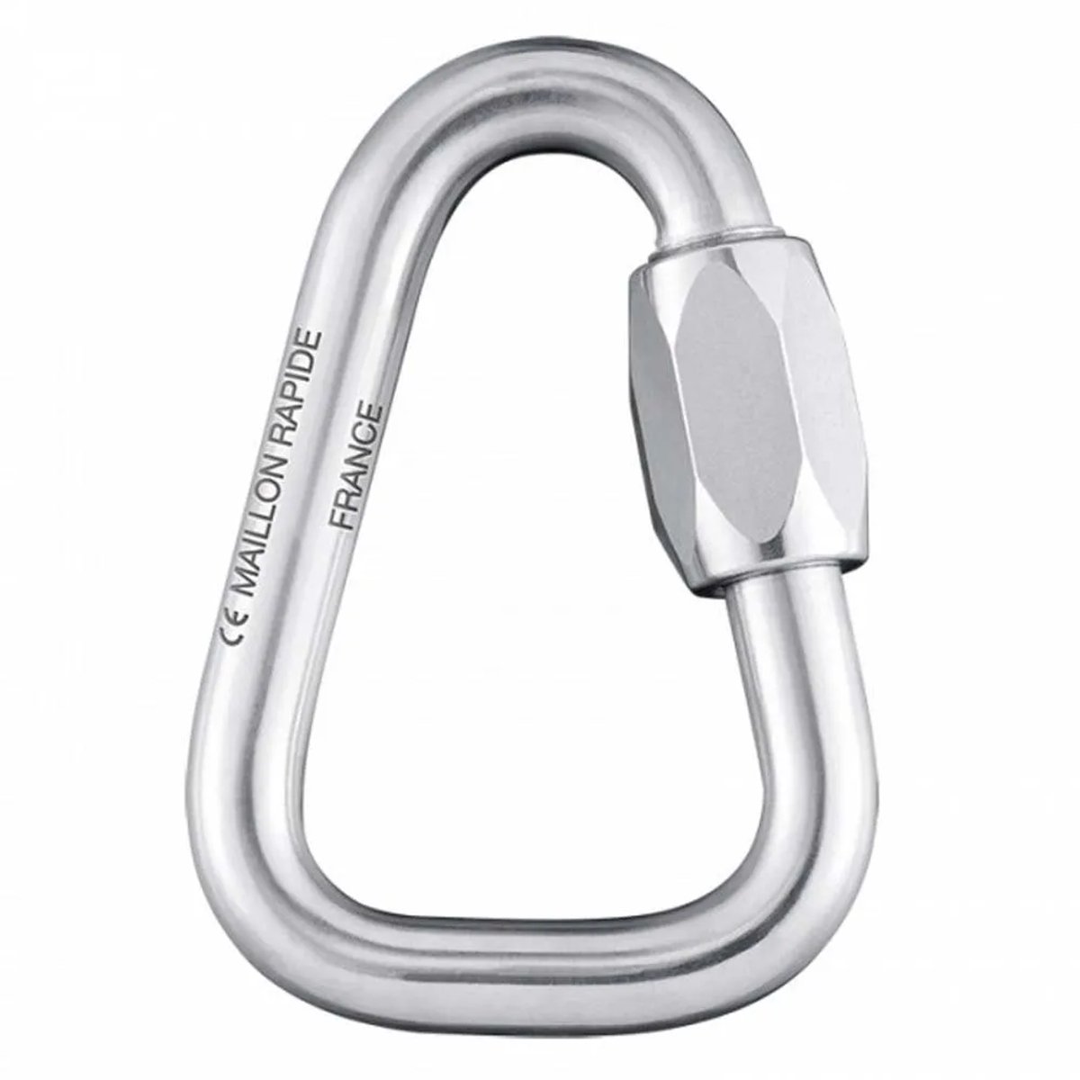 Beal Maillon Delta Galva Karabijnhaak Zilver 10 mm