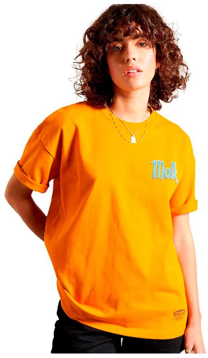 Superdry Workwear Graphic Oversized T-shirt Met Korte Mouwen S Vrouw Oranje