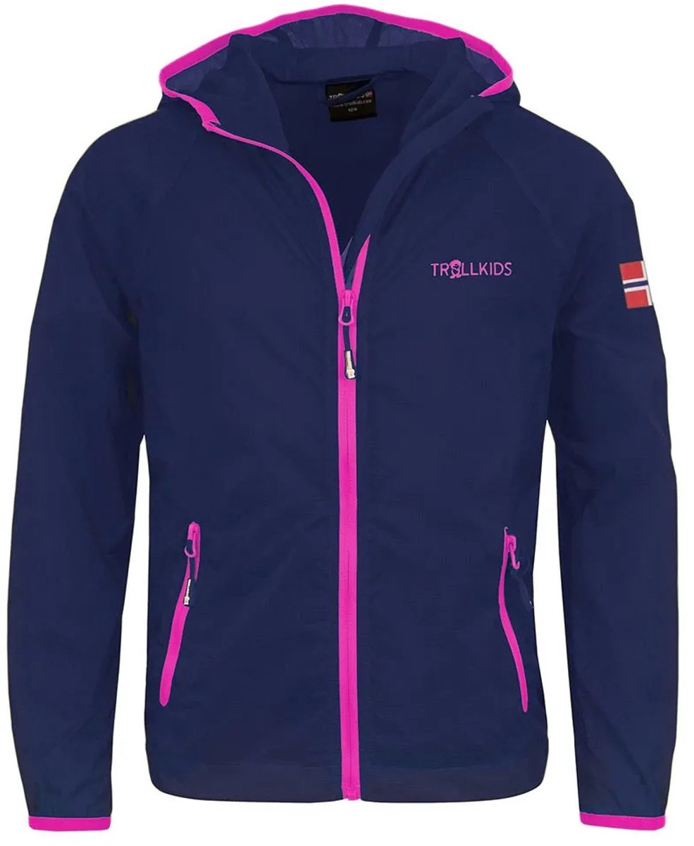 Trollkids Fjell Running Jas cm Jongens Meisjes Marineblauw