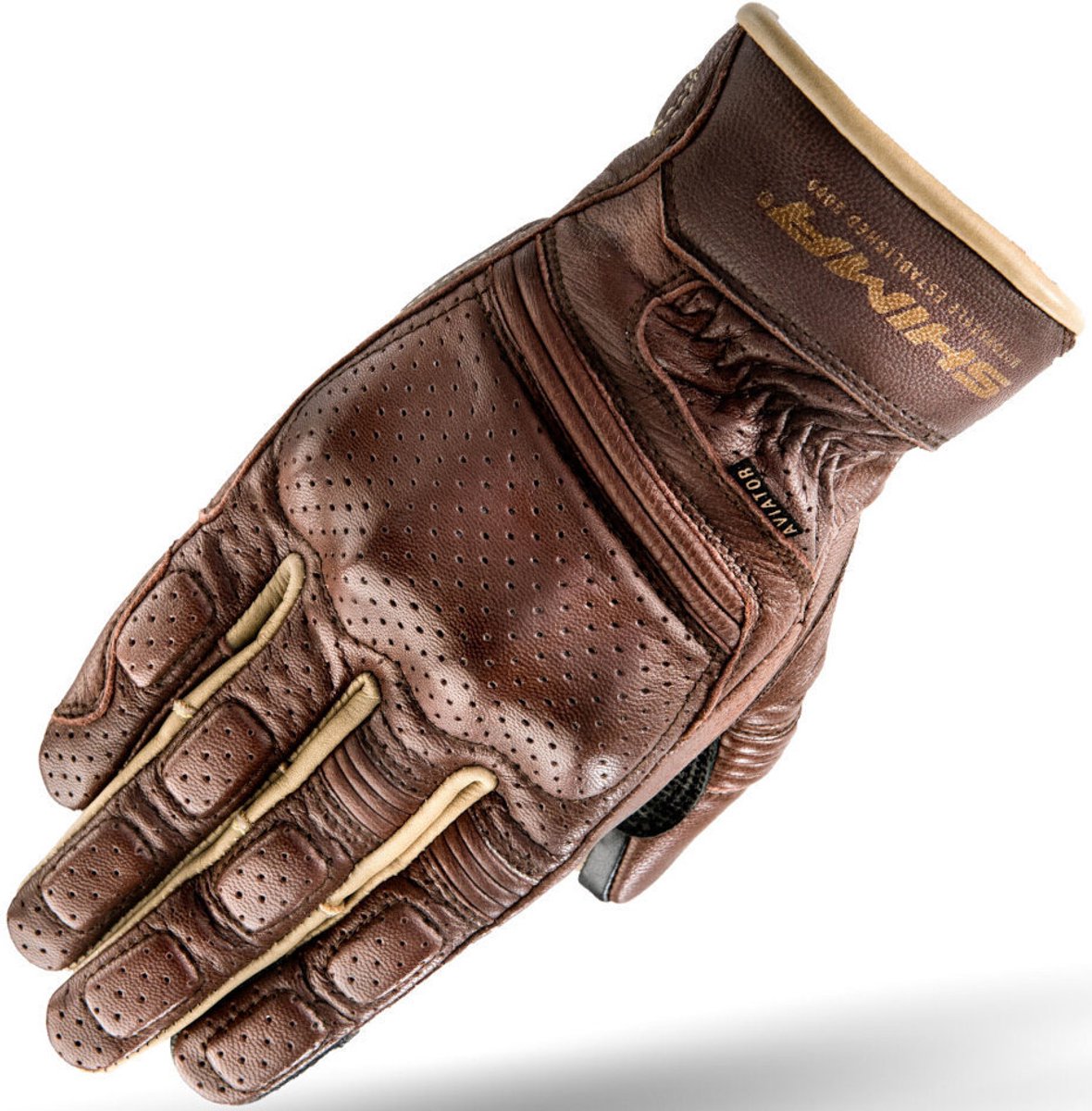 SHIMA Aviator Bruin Handschoenen - Handschoen