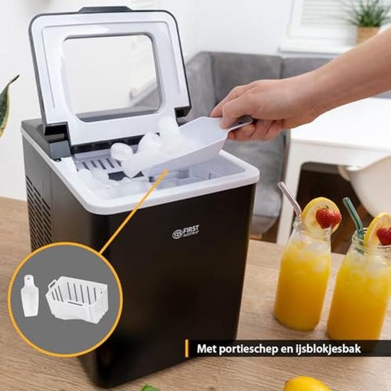 IJsblokjesmachine - Snel en efficiënt 9 blokjes in 7-9 minuten - 12 kg per 24 uur - 1,8 L watertank - LED Bedienpaneel — afbeelding 2