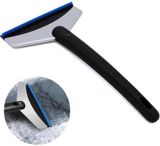 SIXTOL CAR Ice 1 IJskrabber voor auto, ijskrabber met antislip zachte grip, duurzame en stabiele ijsverwijderaar voor ruit, lengte 30 cm, breedte 11 cm, comfortabele handgreep
