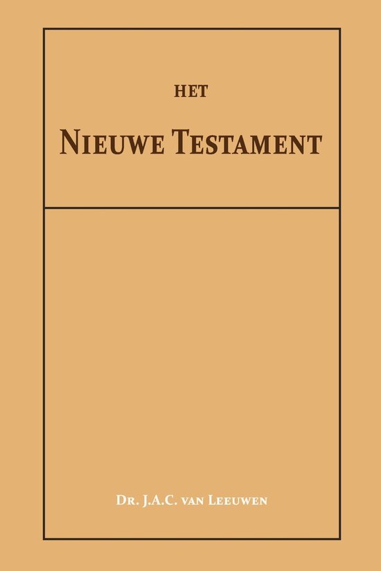 Het Nieuwe Testament