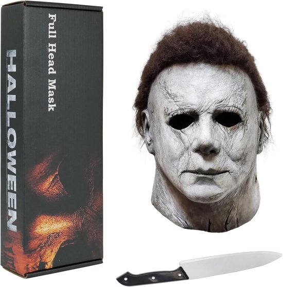 Horror Michael Myers Masker voor Halloween - Volledig Latex Kostuum Accessoire