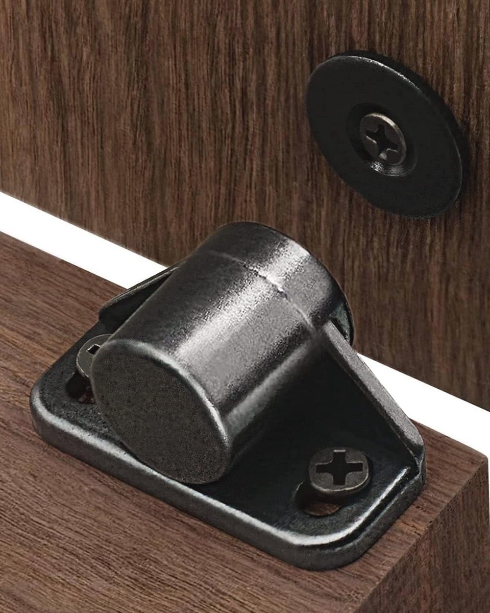 Magnetische deurvanger - Sterke deurmagneten voor kasten en lades (2 stuks)