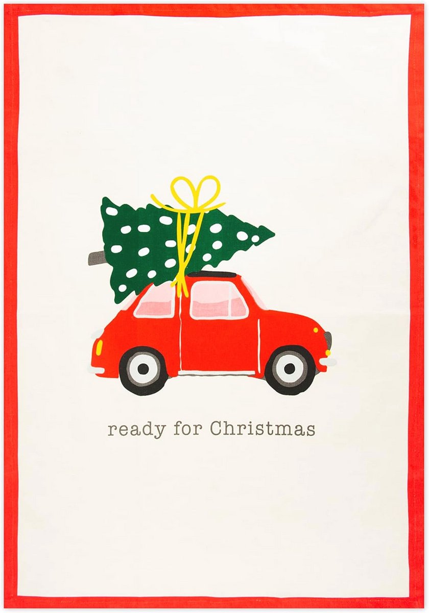 Kerst Keuken Handdoek - Stijlvol en Functioneel Keukentextiel