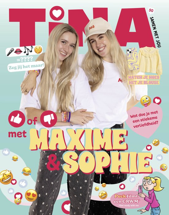 Tina Magazine Nr. 50-2025 - Tijdschrift met Maxime & Sophie - Tijdschriften - Tijdschrift - Magazine