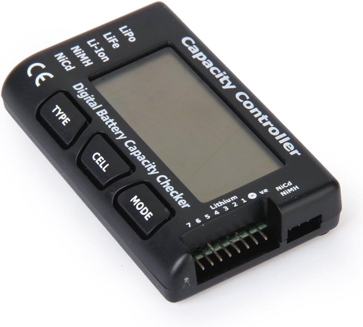 Digitale Batterij Capaciteit Tester voor LiPo, Li-ion, en NiMH
