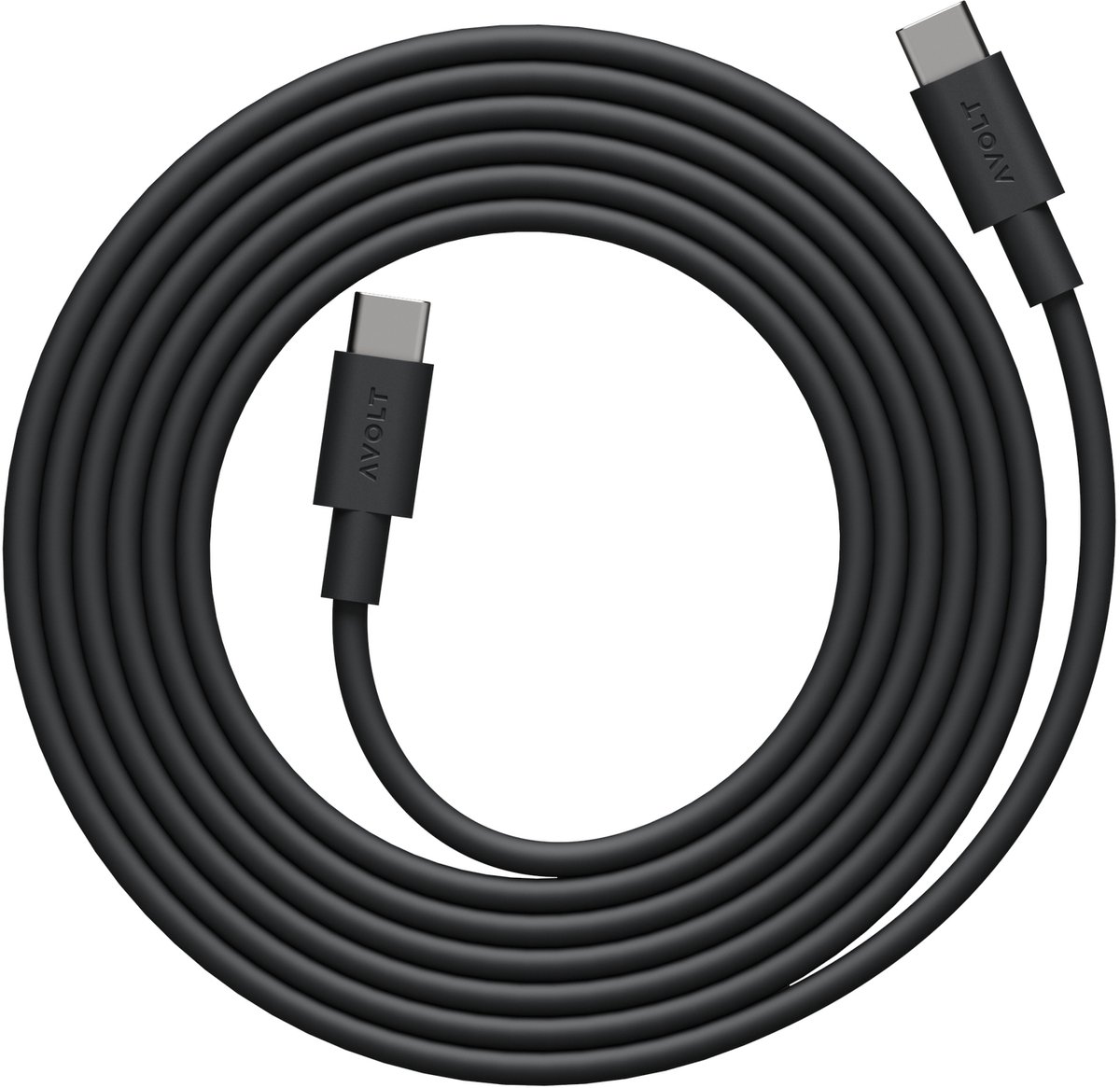 Avolt C1CCI1002SB USB-kabel 2 m USB C Zwart