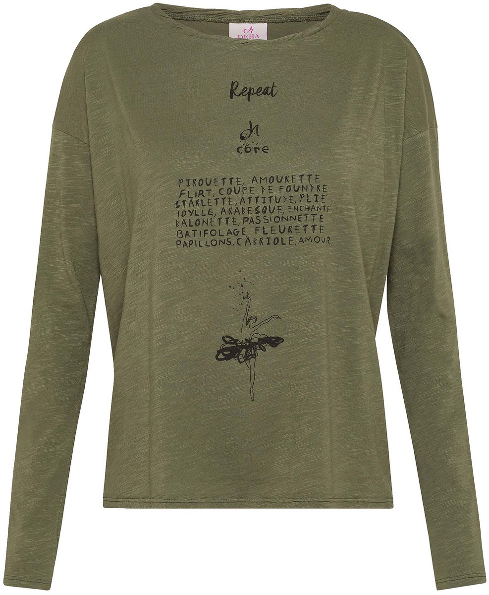 T-Shirt Deha Graphic Comfy Flamme' - Fashion Wear - Vrouwen