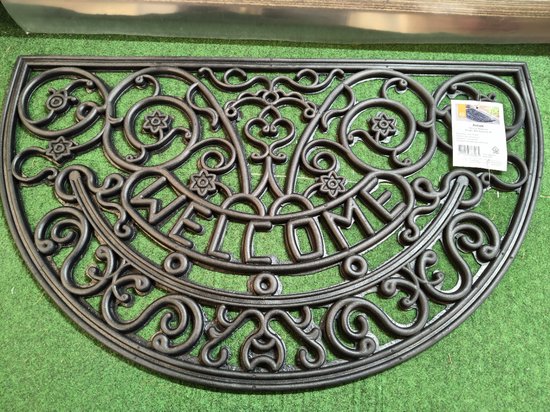 Paillasson - Welcome - Caoutchouc - 75 x 45 x 1 cm