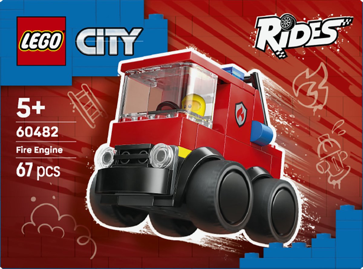 LEGO City Rides – Fire Truck - 60482 — afbeelding 14
