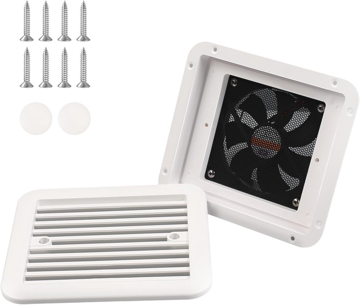 Zijafvoerventilator voor Caravans en Campers - Geluidsarm en Insectenwerend