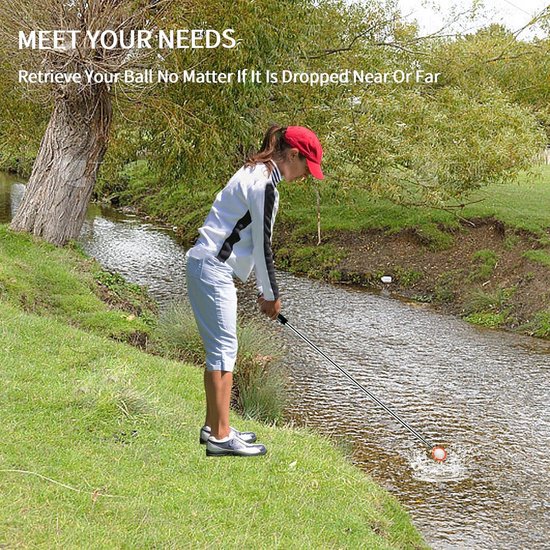 Telescopische Golfbal Retriever voor Water tot 3,6 Meter — afbeelding 5