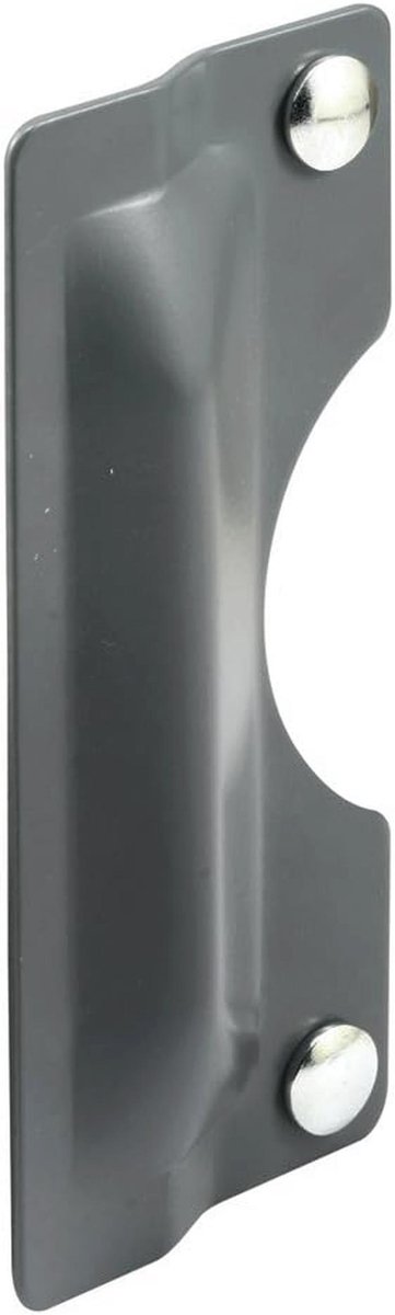 Klink Guard Plaat Cover - Bescherming tegen geforceerde toegang voor uitklapdeuren - Eenvoudige installatie - Grijs