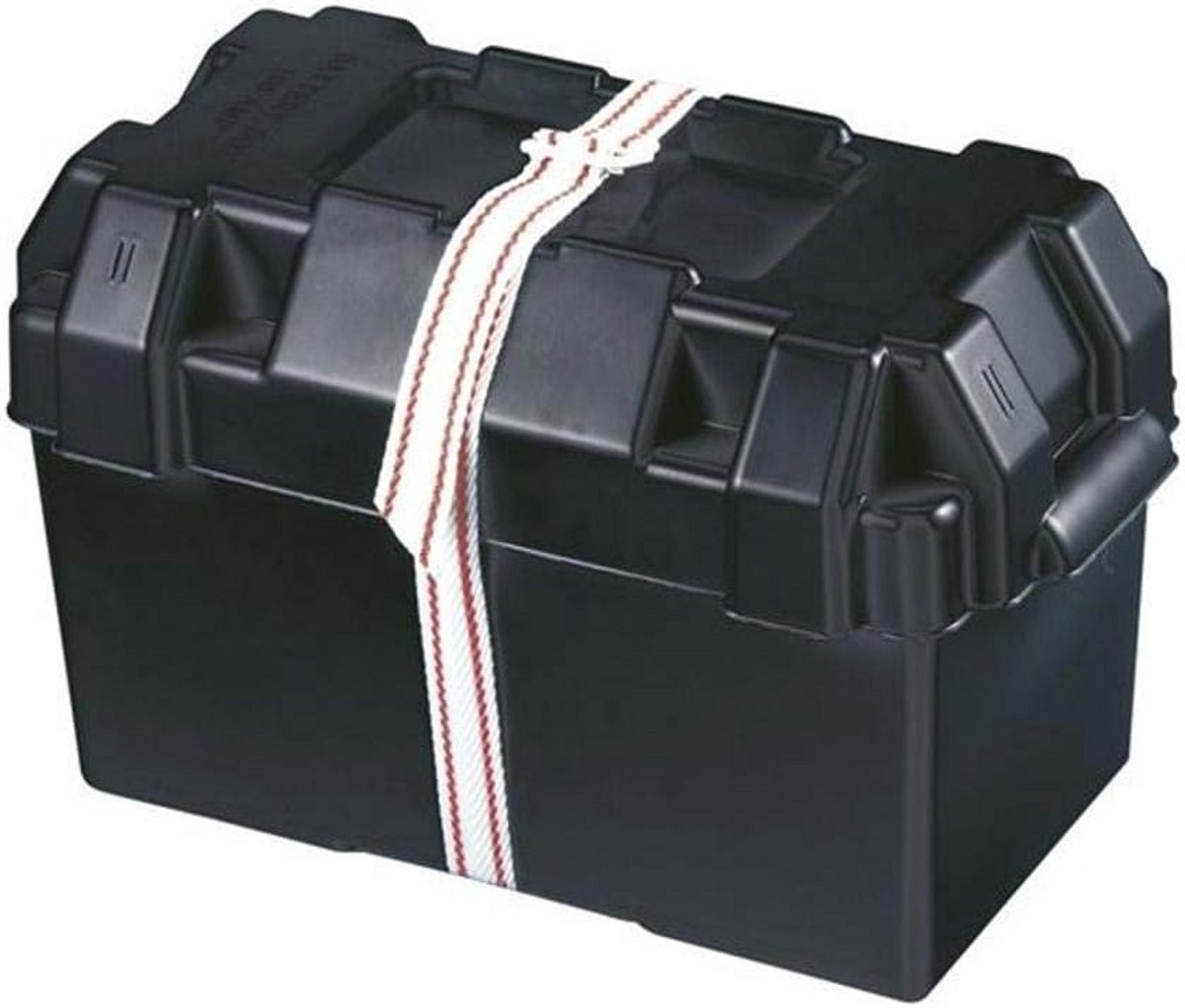 Batterijvak met Deksel en Bevestigingsriem - 397 x 183 mm