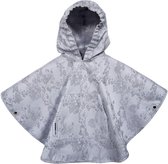AeroMoov Regenponcho - 9-36 Maanden - van Baby tot Peuter - voor Autostoel & Kinderwagen - Waterdicht & Lichtgewicht - Bunny Grey