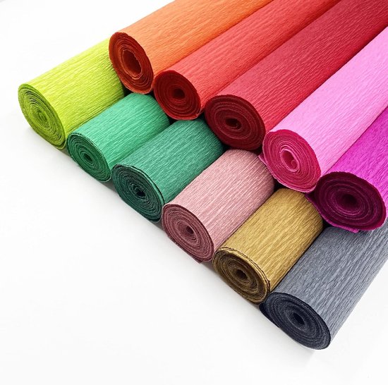 Folia 115 Crêpepapier Chocolade Bruin 50×250 cm 1 Rol