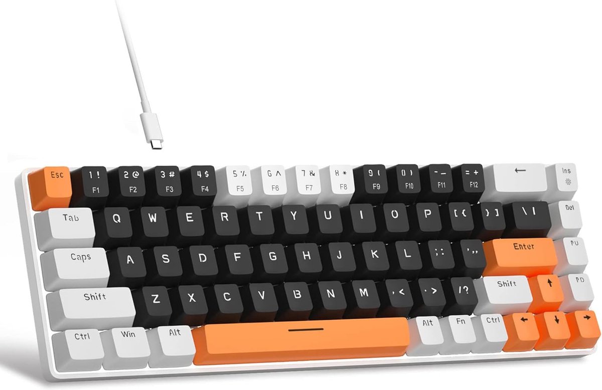 MageGee MK-BOX - Mechanisch Toetsenbord - Gaming Toetsenbord - Keyboard - Bedraad - Blue Switch