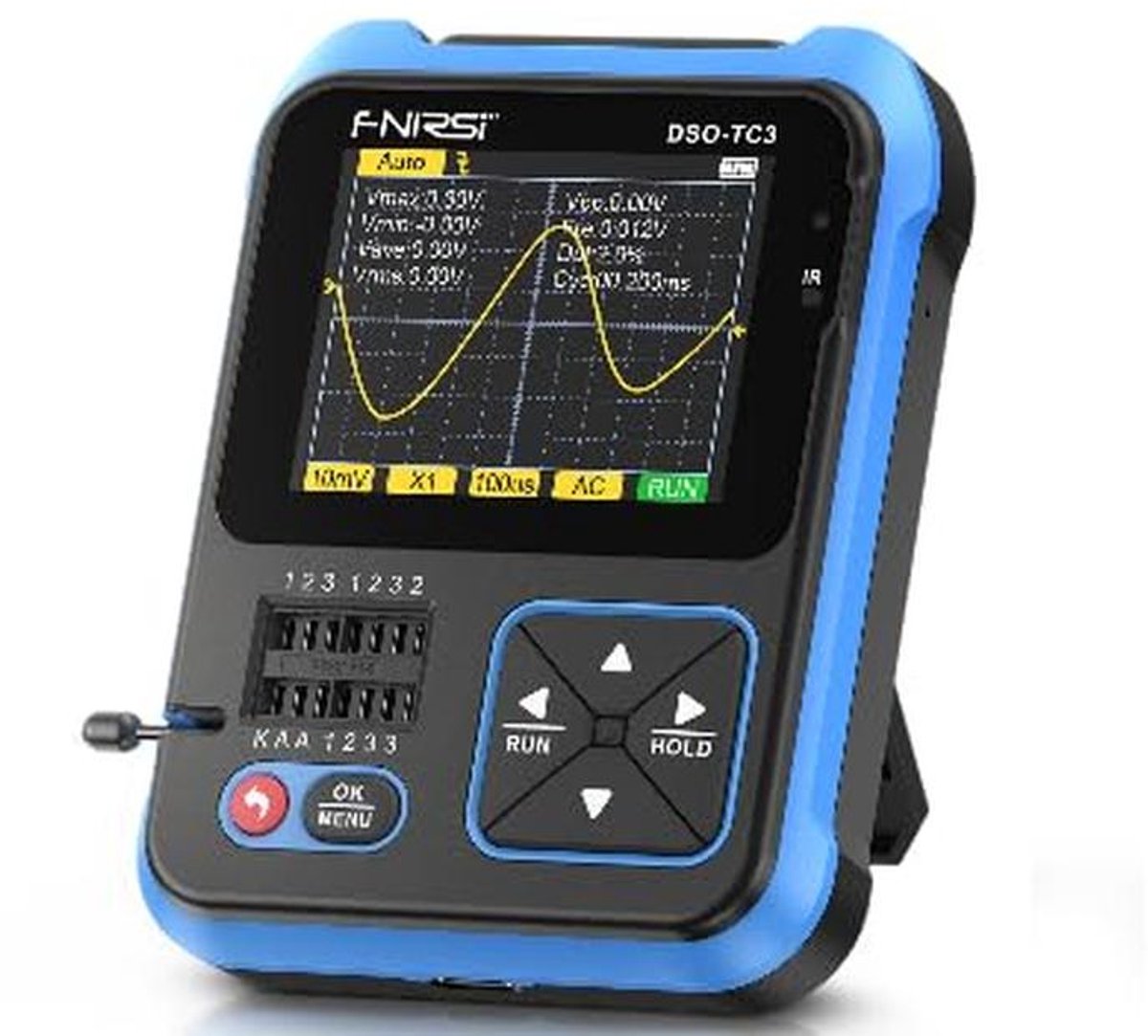 Multifunctionele Digitale Oscilloscop en Componententester met Signaalgenerator