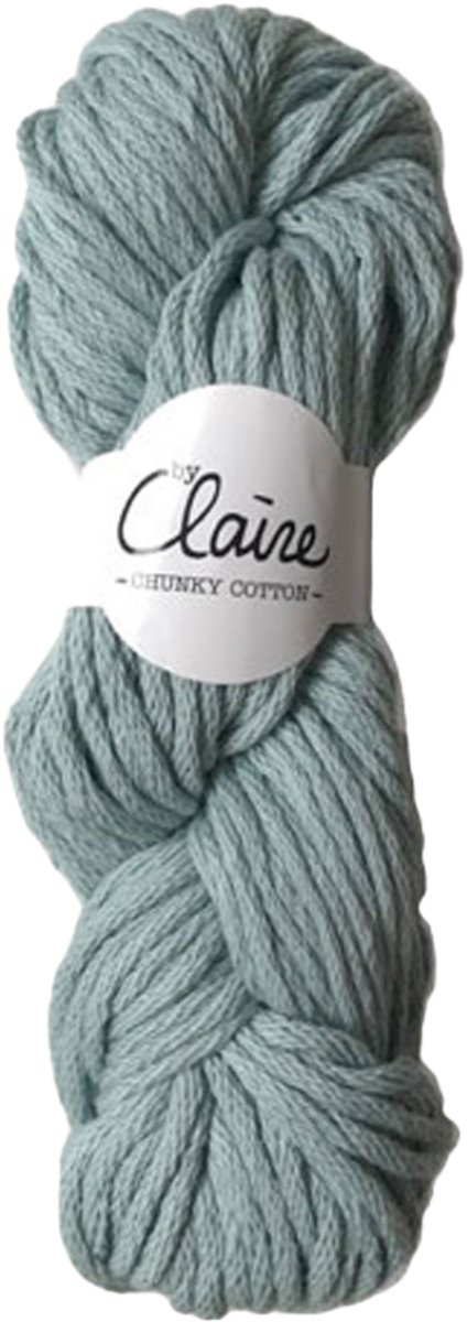 byClaire chunky cotton 006 iceblue - Haakgaren / Breigaren