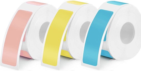 DYMO Rhino Industriële Vinyl Labels | 19 Mm X 5,5 M | Witte Afdruk Op Rood Zelfklevende Labels Voor Rhino Labelmanager Labelprinters