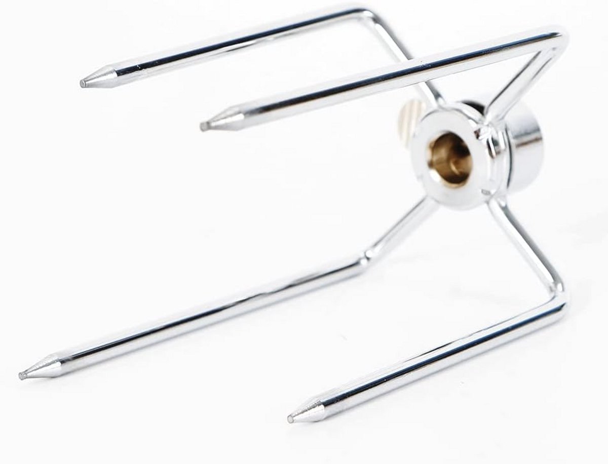 4 Stuks Vleesklemmen voor Grillen - Roestvrij Staal BBQ Accessoire