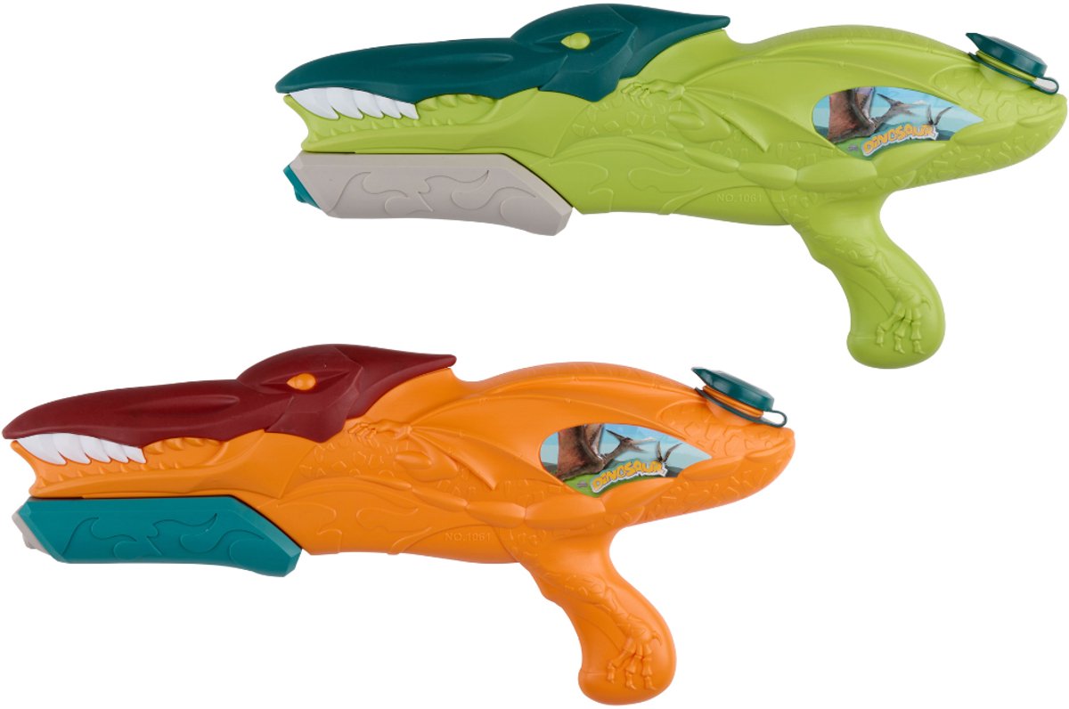 Eddy Toys Waterpistool Dino 30 cm - Zomers Speelgoed - Assorti