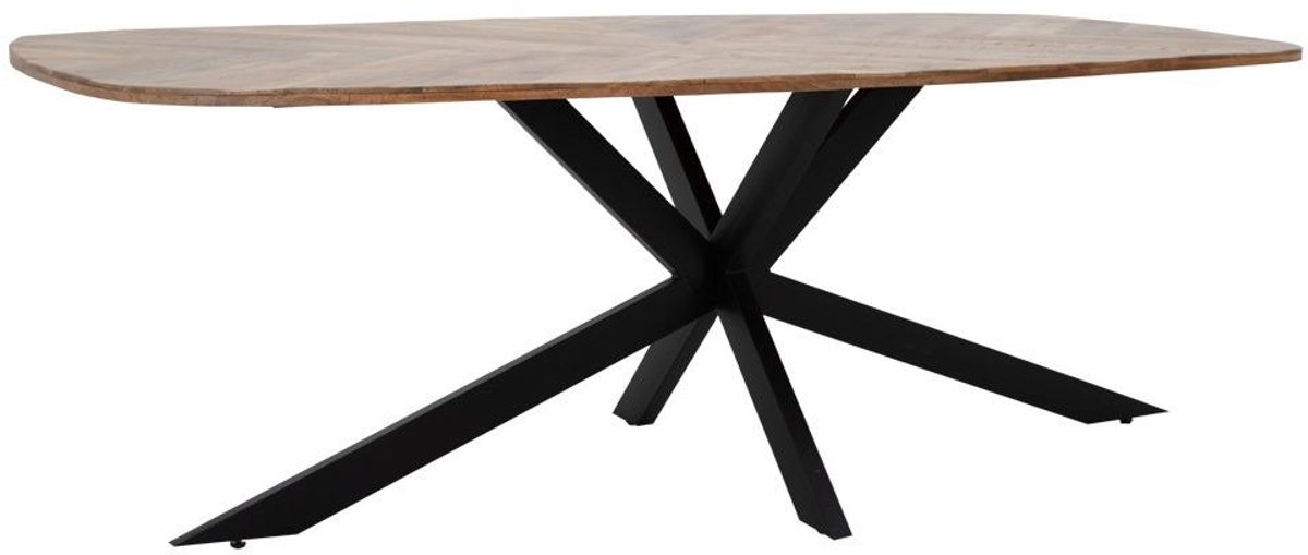 Tower Living - Silvi eettafel Deens ovaal - 200 cm - naturel