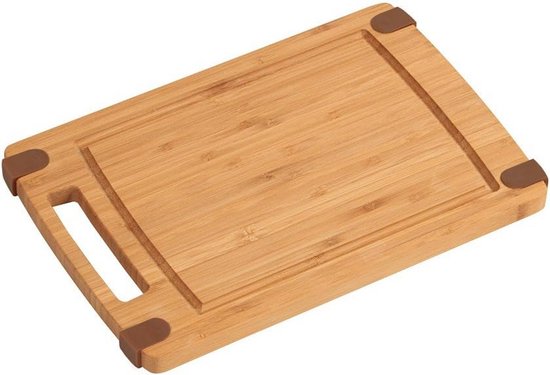Kesper Snijplank van bamboe, 5 stuks, FSC-hout, 22,5 x 14,5 x 0,8 cm