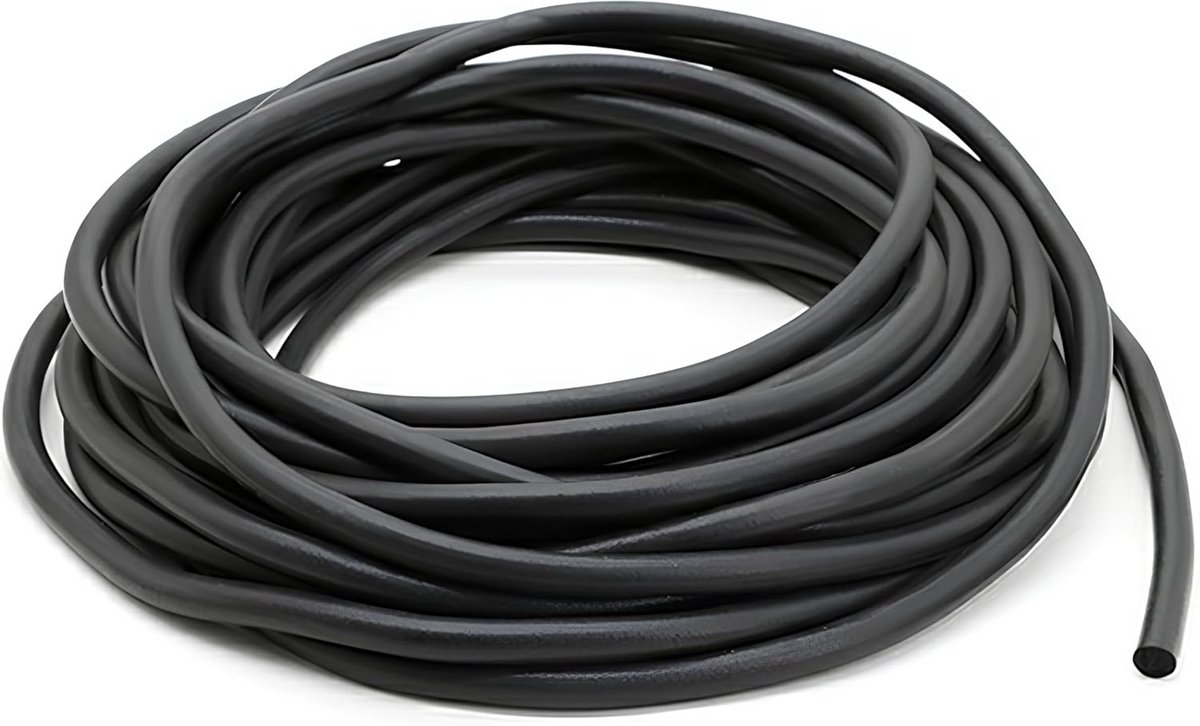 Rond EPDM Afdichtsnoer 5m Zwart - Voegenkit en Voegvuller voor Buiten en Binnen
