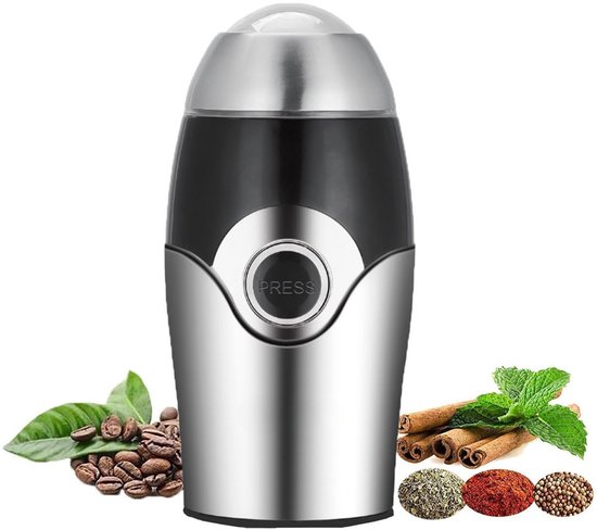 150W 300ML elektrische Hand Kaffeemühle Kaffeemühle Edelstahl Gewürz korn mahl m 150W 300ML elektrische Hand Kaffeemühle Kaffeemühle Edelstahl Gewürz korn mahl m