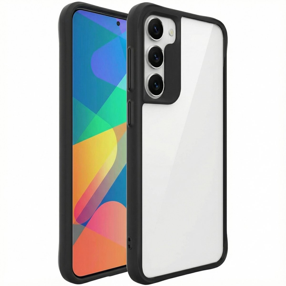 imoshion Hoesje - Geschikt voor Samsung Galaxy S23 - Hybrid Case - Zwart