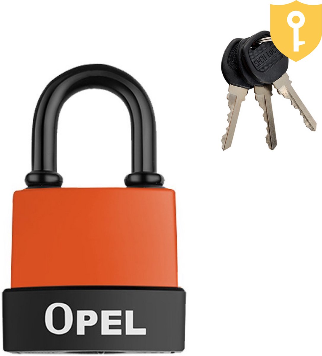 Premium hangslot-55mm-waterdicht-roestvrij-gehard staal