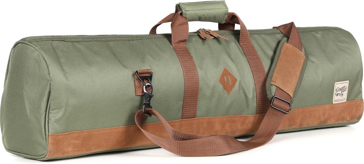 Degelijke Hardware Tas voor Drum- en Bekkenstandaarden - Mosgroen