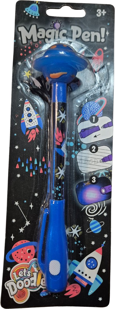4IEDER1® - Magische Pen - Geheimtaal - Onzichtbare Inkt Pen + UV Lampje - Roze - Flamingo - Geheimtaal - Onzichtbare Woorden - Creatief