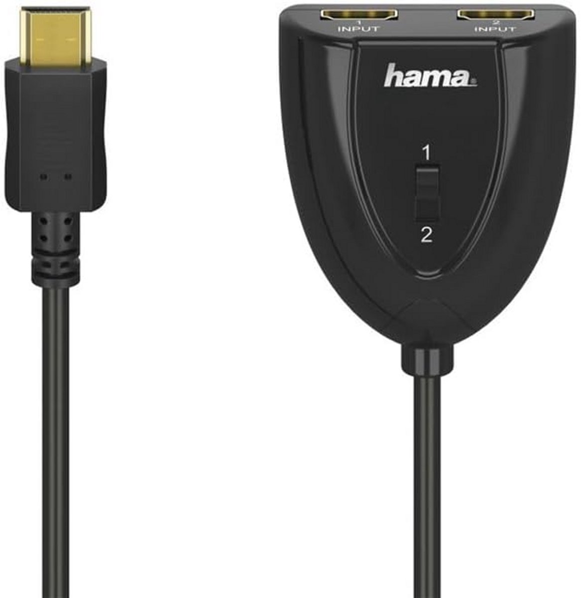 HDMI Schakelaar 2 in 1 HDMI Switcher voor Apparaten